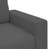 vidaXL Loveseat bank 180x77x82 cm corduroy stof donkergrijs