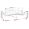 vidaXL Slaapbank massief grenenhout 80x200 cm
