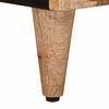 vidaXL Dressoir met opslag Naturel 80 x 33 x 75 cm Massief Mango Hout