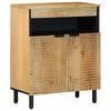 vidaXL Dressoir 60x33x75 cm massief mangohout bruin