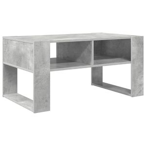 vidaXL Salontafel met opslag Beton Grijs 92 x 53 x 45 cm Bewerkt hout