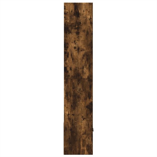 vidaXL Boekenkast 70x36x189 cm bewerkt hout gerookt eikenkleurig