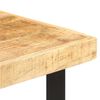 vidaXL Bartafel 60x60x107 cm ruw mangohout