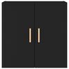 vidaXL Wandkast 60x30x60 cm bewerkt hout zwart