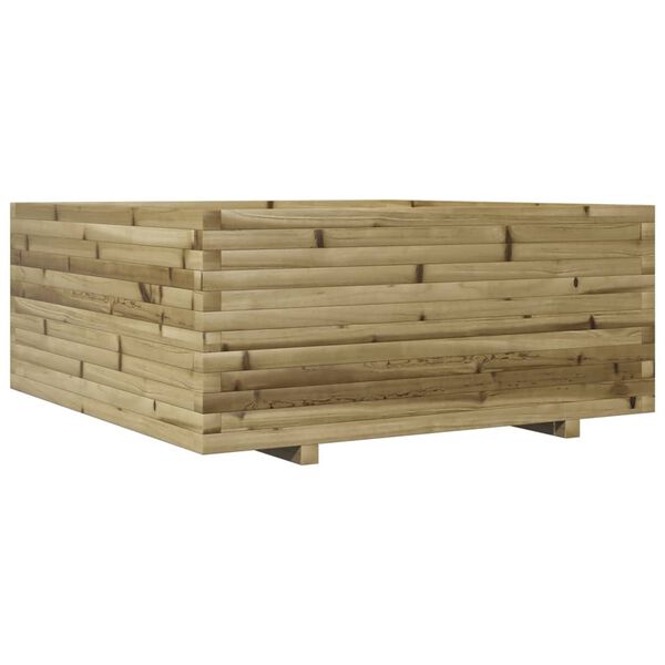 vidaXL Plantenbak 110x110x49,5 cm ge&iuml;mpregneerd grenenhout