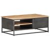 vidaXL Salontafel 90x50x35 cm massief acaciahout