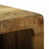 vidaXL TV-kast met plank Bruin 36 x 30 x 54 cm Massief mangohout