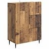 vidaXL Dressoir met lade Oud hout 66 x 34,5 x 91,5 cm Bewerkt hout