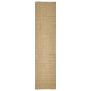 vidaXL Sisalmat voor krabpaal 80x350 cm