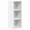 vidaXL Hangkast met opslag Riga Wit 30 x 29,5 x 80 cm Bewerkt hout