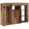 vidaXL Hoek LED TV Kast Oudhout 100x40x68cm Bewerkt hout