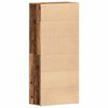 vidaXL Schoenenkast met plank Oudhout 80 x 39 x 178 cm Bewerkt hout