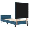 vidaXL Boxspringbed met hoofdeinde Donkerblauw 80 x 200 cm Fluweel