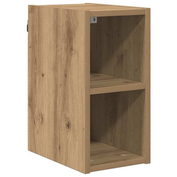 vidaXL Hangkast Artisan Eiken 20 x 29,5 x 40 cm Bewerkt hout