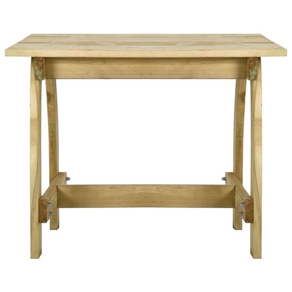 vidaXL 5-delige Tuinset geïmpregneerd grenenhout