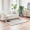 vidaXL Nep Konijnenbont Tapijt Olite Beige 160 x 160 cm Polyester