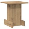 vidaXL Bijzettafel Artisan Eiken 35,5 x 35 x 40 cm Bewerkt hout