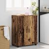 vidaXL Badkamer Kast Oud Hout 60 x 35 x 80 cm Bewerkt hout & Metaal