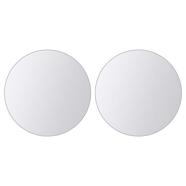 vidaXL 16 st Spiegeltegels meervormig glas