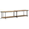 vidaXL Tv-meubel 200x42x40 cm massief ruw mangohout