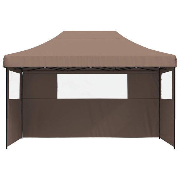 vidaXL Partytent Bruin 292 x 440 x 315 cm Oxford Stof
