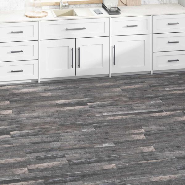 vidaXL Vloerplanken 36 pcs Bruin 5,02 m&sup2; PVC