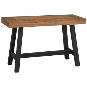 vidaXL Bankje 110 cm massief teakhout