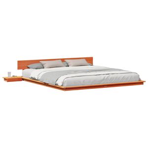 vidaXL Bedframe Bruin 180 x 200 cm Hout