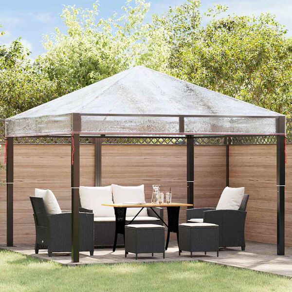 vidaXL Gazebo Dekking Vervanging 3 x 3 m PVC