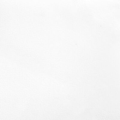 vidaXL Hoofdbord met randen 147x16x78/88 cm kunstleer wit