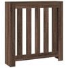 vidaXL Radiatorombouw 78x20x82 cm bewerkt hout bruin eikenkleurig
