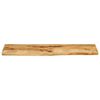 vidaXL Tafelblad met natuurlijke rand 120x30x2,5 cm massief mangohout
