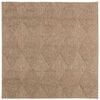 vidaXL Binnen- en buitentapijt AGIRA Naturel 240 x 240 cm Polyester