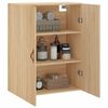 vidaXL Wandkast 69,5x34x90 cm sonoma eikenkleurig