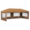 vidaXL Pop-up partytent 575 x 289 x 245 cm Beige