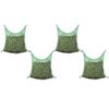 vidaXL Hooinetten 4 st vierkant 0,9x1,5 m PP