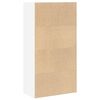vidaXL Boekenkast 60x30x114 cm bewerkt hout wit