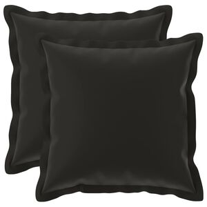 vidaXL Kussensloop 2 st HOUTEN Meerkleurig 30 x 30 cm Polyester