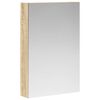 vidaXL Badkamer spiegelkast Sonoma Eiken 40 x 10,5 x 60,5 cm