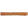 vidaXL Wandschap rechthoekig natuurlijke rand 160x20x2,5 cm acaciahout