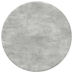 vidaXL Tafelblad Betongrijs &Oslash; 30 x 1,5 cm Bewerkt hout
