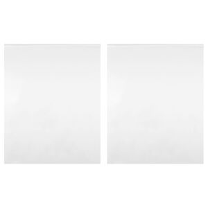 vidaXL Spiegelfolies 2 stuks zelfklevend 45x100 cm PET