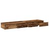 vidaXL Bedlades met lade Oudhout 135 x 36,5 x 16,5 cm Bewerkt hout