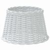 vidaXL Lampenkap &Oslash;45x28 cm wicker wit