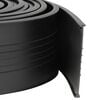 vidaXL Garage Deurafsluiting Zwart 70 x 6 mm 4,5 m PVC