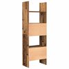vidaXL Boekenkast Oudhout 60 x 35 x 180 cm Bewerkt hout