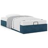 vidaXL Bedframe zonder matras 90x190 cm fluweel donkerblauw