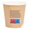 vidaXL 1000 st Koffiebeker 120 ml papier bruin