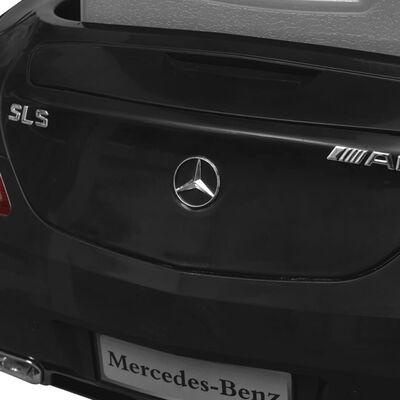 vidaXL Elektrische auto Mercedes Benz SLS AMG zwart 6 V met afstandsbediening