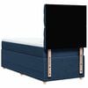 vidaXL Boxspring met matras stof blauw 90x190 cm